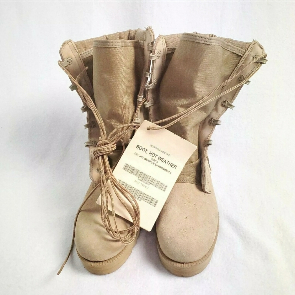 Military Combat Boots Suede Vibram Women's Hipster